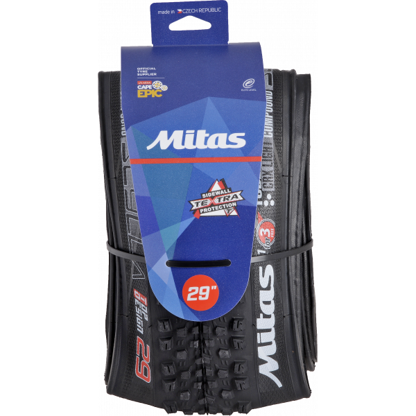 Велопокрышка Mitas Scylla Top Design Elite Tubeless Supra TSS + TEXTRA 29 x 2.45 Black