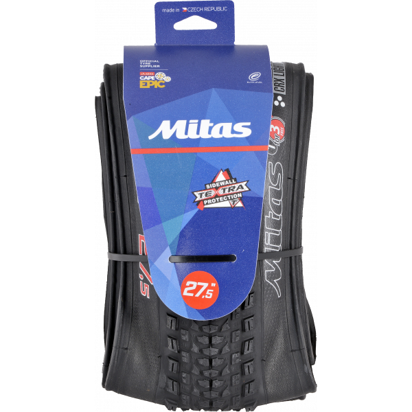 Велопокрышка Mitas Zefyros Top Design Innovated Elite Tubeless Supra TSS + TEXTRA 27.5 x 2.25 Black